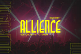 Allience-Demo Font