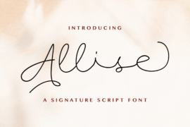Allise Font