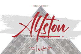 Allston Demo Font