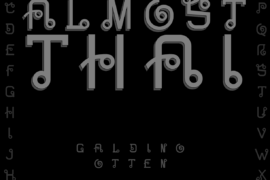 Almost Thai Font
