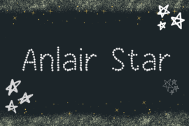 Alnair Star Font
