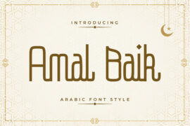 Amal Baik Font