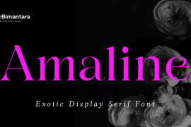 Amaline Trial Font