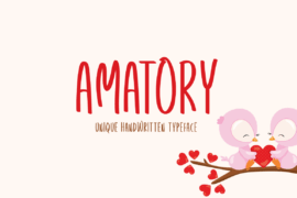 Amatory Font