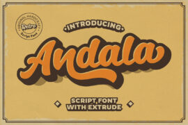 Andala Script Font