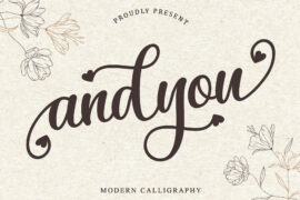 Andyou – Personal Use Font
