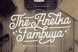 Anelka Fambuya Font
