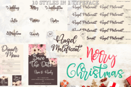 Angel Maleficent Font