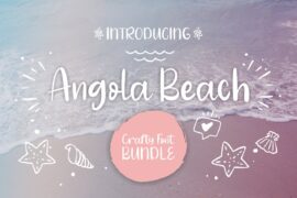 Angola Beach Font