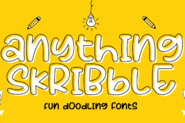 Anything Skribble Font