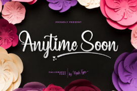 Anytime Soon Demo Font