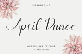 April Dance Demo Font