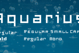Aquarius Font Family