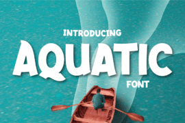 Aquatic Font