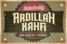 Ardillah Kafi Font