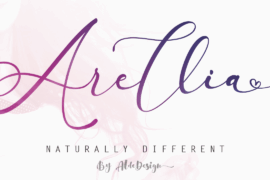Arellia Font Family
