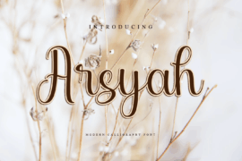 Arsyah Font