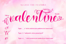 Art Valentine Font