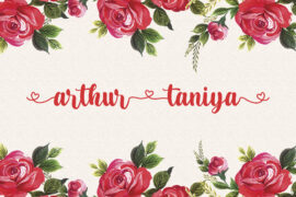 Arthur Taniya Font