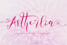 Astherlia Font