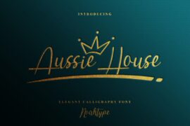 Aussie House Demo Font