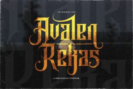 Avalen Rekas Font