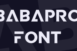BABAPRO FONT Font