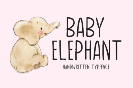 Baby Elephant Font