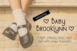 babybrooklynnregular Font