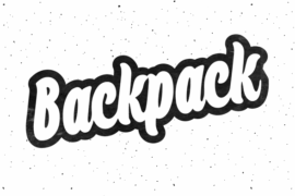 Backpack Personal Use Font