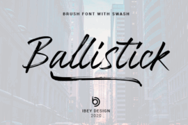 Ballistick Font
