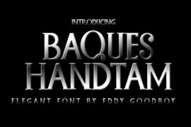 Baques Handtam Font