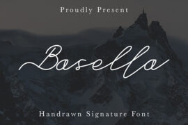 Basella-Demo Font