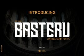 BASTERU Font
