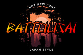 Battousai Font