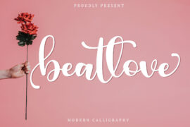 Beatlove -Personal Use Font