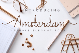 Beautiful Amsterdam Font