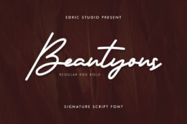 Beautyous Demo Font Family