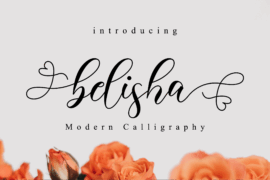Belisha Font