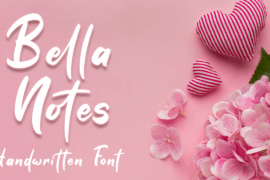Bella Notes – Personal Use Font