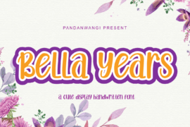 Bella Years Font