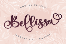 Bellissa – Personal Use Font