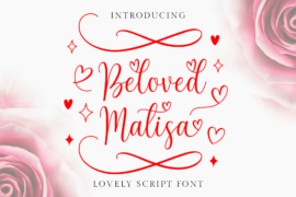 Beloved Matisa Demo Font