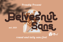 Belvesnut Sans Font