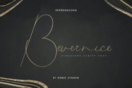 Bevernice Demo Font