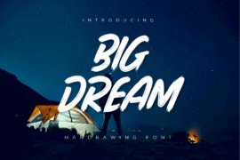BIG DREAM Font