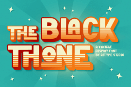 Black Thone – Personal Use Font