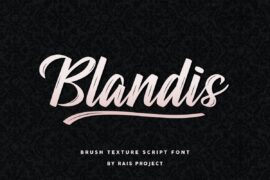 Blandis Demo Font