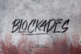 Blockades Demo Font