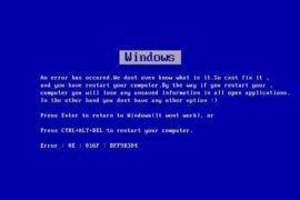 Blue Screen Personal Use Font